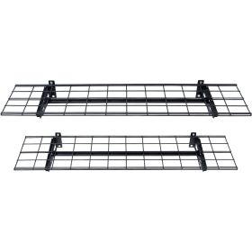 VEVOR Garage Storage Shelving, 2 Pack, 4 x 1 ft Heavy Duty Garage Shelves Wall Mounted
